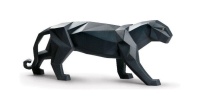 Фото Статуэтка Черная пантера Lladro Origami 1009299