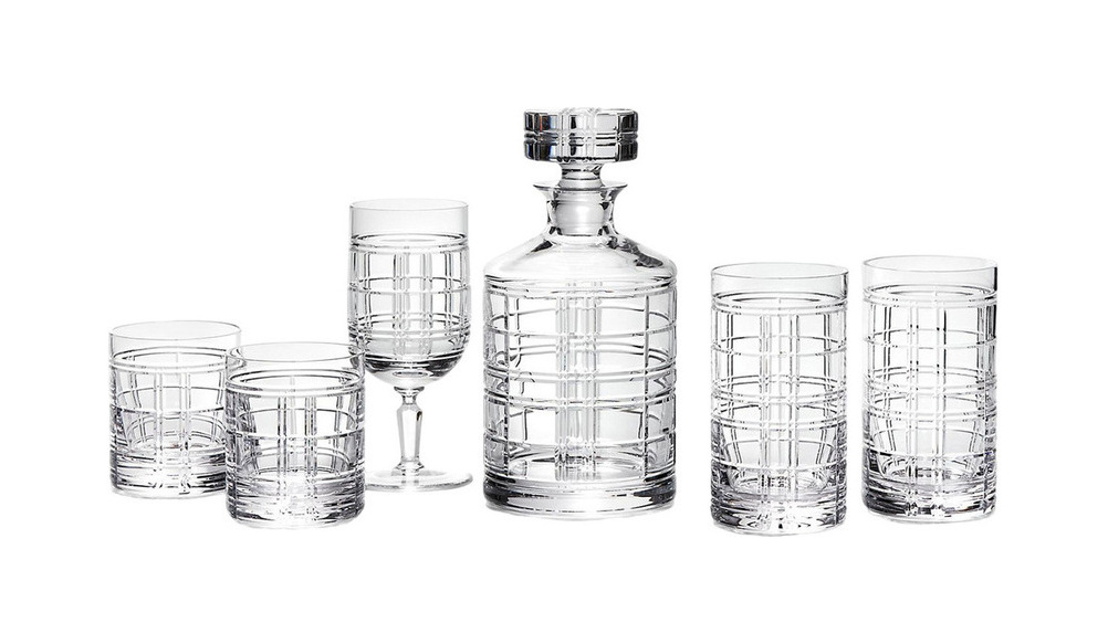 Фото Бокал для прохладительных напитков RALPH LAUREN HOME HUDSON PLAID 680830571001