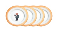 Фото Набор из 4-х десертных тарелок RALPH LAUREN HOME THOMPSON 680719762001