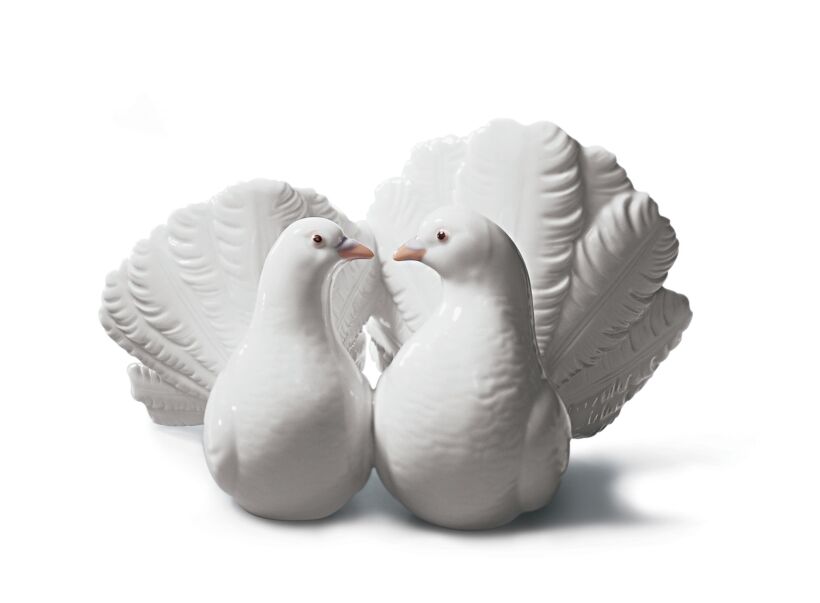 Фото Статуэтка Два голубя Lladro  1001169