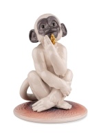 Фото Статуэтка Трогательная обезьянка Lladro  01009498