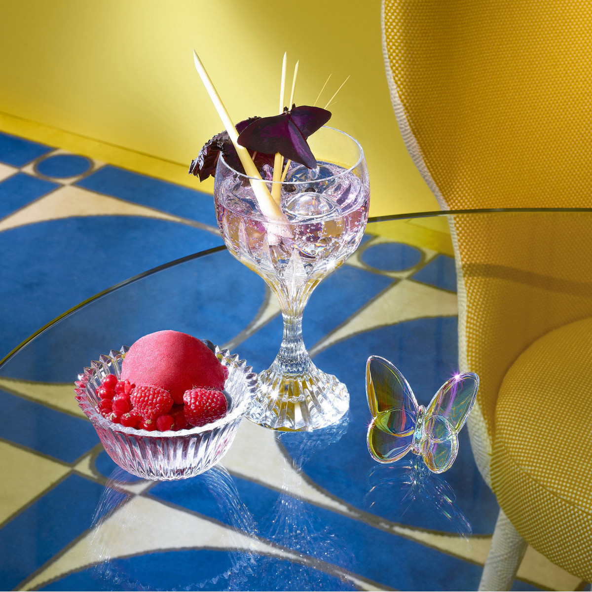 Фото Ваза для фруктов BACCARAT Mille Nuits 6,