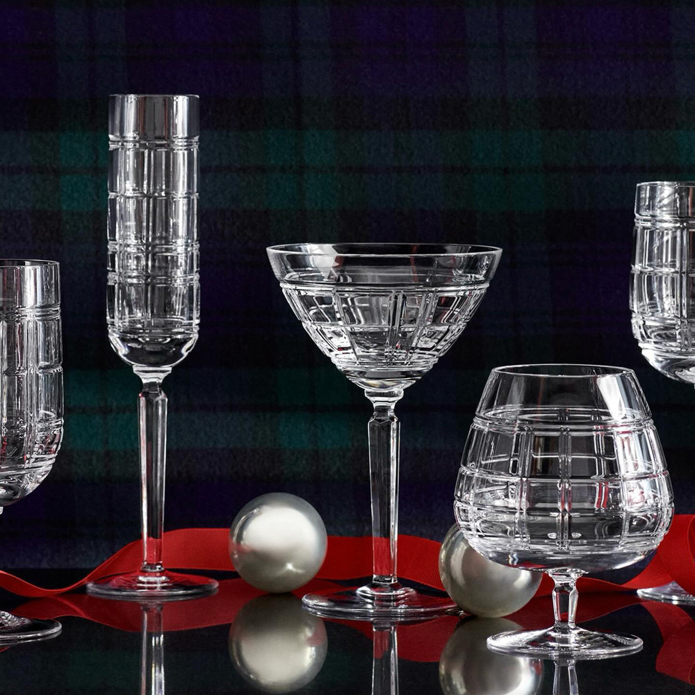 Фото Бокал для прохладительных напитков RALPH LAUREN HOME HUDSON PLAID 680830571001