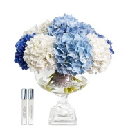 Фото Диффузор PROVENCE HYDRANGEAS LARGE BLUE & SILVER COTE NOIRE  PHB03L