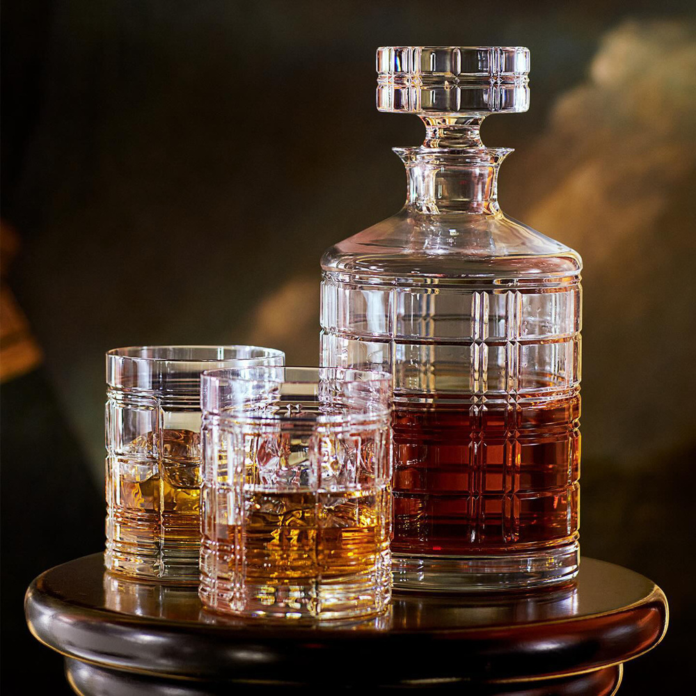 Фото Набор из 2-х бокалов для воды RALPH LAUREN HOME HUDSON PLAID 680858697001