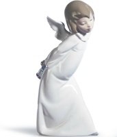 Фото Статуэтка Любопытный ангел Lladro  01004960