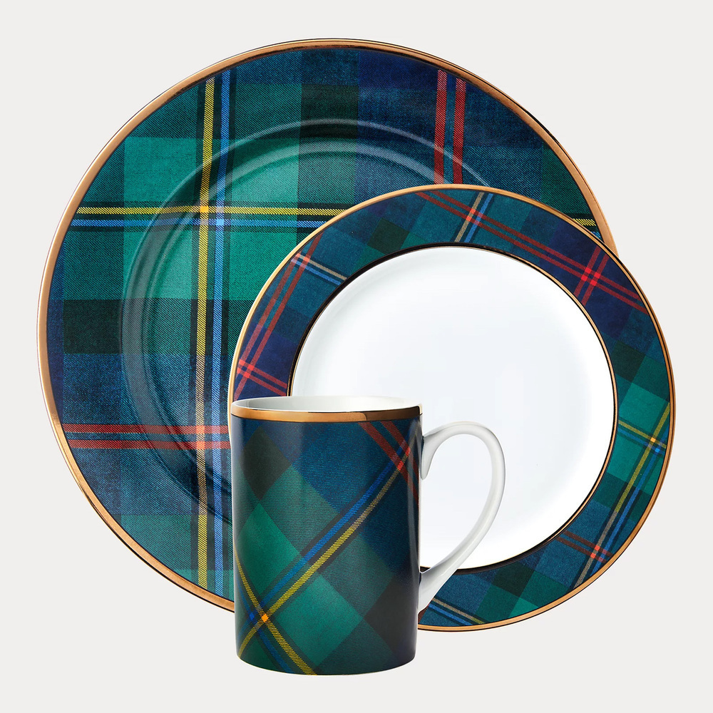 Фото Набор из 4-х тарелок RALPH LAUREN HOME WEXFORD 680758803001
