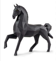 Фото Статуэтка Лошадь матовая Lladro Origami 01009796